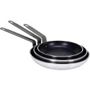 YATO GASTRO Bratpfanne mit Teflonbeschichtung, 240 mm Aluminium