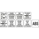 YATO GASTRO Messerschärfer 2 in 1