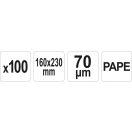 YATO GASTRO Vakuumbeutel 160 x 230 mm (100 Stück)