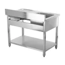 YATO Einbecken-Spültisch 120 x 60 cm