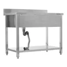 YATO Einbecken-Spültisch 120 x 60 cm