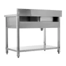 YATO Einbecken-Spültisch 140 x 60 cm