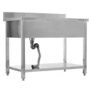 YATO Einbecken-Spültisch 140 x 60 cm