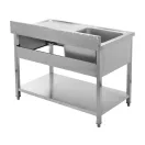 YATO Einbeckenspülbecken-Arbeitstisch 100 x 70 cm