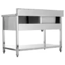 YATO Einbeckenspülbecken-Arbeitstisch 120 x 70 cm