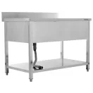 YATO Einbeckenspülbecken-Arbeitstisch 120 x 70 cm