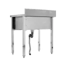 YATO Einbecken-Spültisch 60 x 60 cm