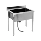 YATO Einbeckenspültisch 100 x 60 cm