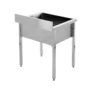 YATO Einbecken-Spültisch 60 x 70 cm