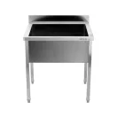 YATO Einbeckenspülbecken-Arbeitstisch 80 x 70 cm