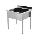 YATO Einbeckenspüle Arbeitstisch 100 x 70 cm