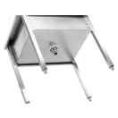 YATO Einbeckenspüle Arbeitstisch 100 x 70 cm