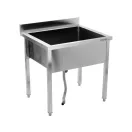 YATO Einbeckenspüle Arbeitstisch 100 x 70 cm