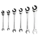 YATO Ratschen-Bremsleitungsschlüssel-Set, 6-teilig