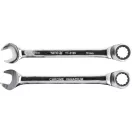 YATO Ratschen-Ringschlüssel 18 mm / 235 mm 72T CrV