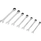 YATO Ratschenschlüssel-Set 7-teilig (10-19 mm) CrV