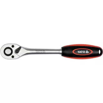   YATO Ratschenantriebswelle 1/2" 265 mm 72T gerader Schaft CrV