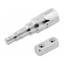 YATO Stufenringschlüssel mit Adapter 1/2"