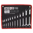 YATO Ring-Maulschlüssel Set 12-teilig 8-24 mm CrV