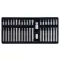 YATO Torx und Inbusschlüssel Bit Set 40-teilig (1/2"-3/8" H4-H12, M5-M12, T20-T55)