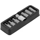 YATO Bit-Set (Inbus) 7-teilig 4-12, L=30 mm 1/2"