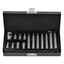 YATO Bit-Set 15-teilig (Inbus) H4-H12 1/2"