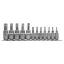 YATO Bit-Steckschlüsselsatz 12-teilig Torx 1/4", 3/8" CrV