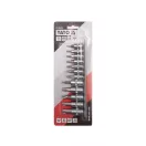 YATO Bit-Steckschlüsselsatz 12-teilig Torx 1/4", 3/8" CrV
