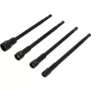 YATO Mutterndrehschlüsselsatz lang 4-teilig 150 mm magnetisch