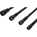 YATO Mutterndrehschlüsselsatz lang 4-teilig 150 mm magnetisch