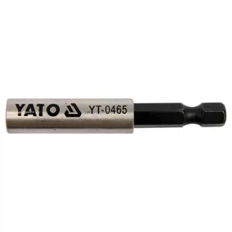 YATO Bithalter 60 mm 1/4" magnetisch inox