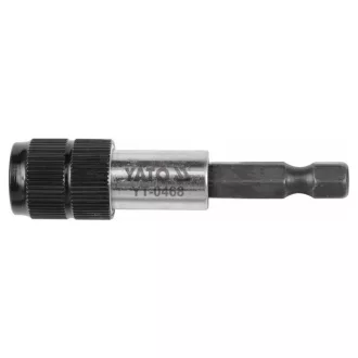 YATO Bithalter 60 mm 1/4" Schnellspanner Edelstahl