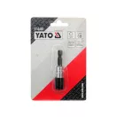 YATO Bithalter 60 mm 1/4" Schnellspanner Edelstahl