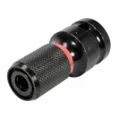 YATO Bitspitzenadapter 1/2" Vierkant->1/4" Sechskant 50 mm (für hohes Drehmoment)