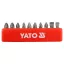 YATO Bitspitzen-Set 10 Stück 25 mm