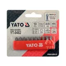 YATO Bitspitzen-Set 10 Stück 25 mm