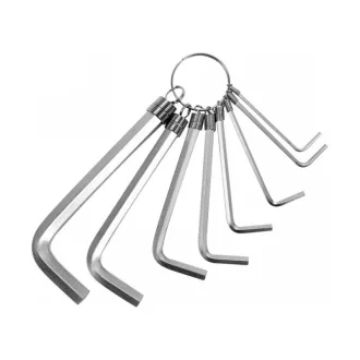 YATO Inbusschlüsselsatz 8-teilig 2,0-10 mm CrV