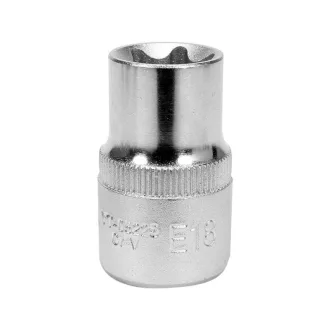 YATO Steckschlüssel Außen-Torx 1/2" E18 CrV