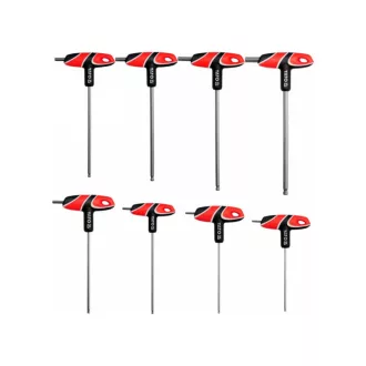 YATO Kugelkopf-Inbus-T-Schlüsselsatz 8-teilig 2,5-10 mm S2