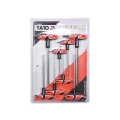 YATO Kugelkopf-Inbus-T-Schlüsselsatz 8-teilig 2,5-10 mm S2