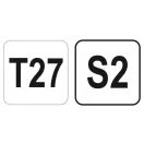YATO T-Schlüssel T27 / 170 mm S2