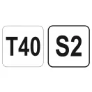 YATO T-Schlüssel T40 / 170 mm S2