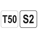 YATO T-Schlüssel T50 x 220 mm S2