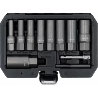   YATO Set zum Entfernen von beschädigten Kreuzschrauben, 11-teilig