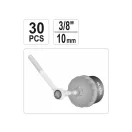 YATO Ölfilter-Ausbauset 30-teilig 3/8"