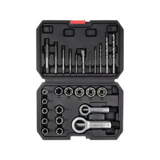   YATO Kopfschrauben- und Muttern-Entfernungsset 26-teilig 3/8"