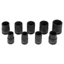 YATO Schraubendreherkopf-Entfernungsset 10-teilig 3/8" 10-19 mm