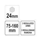 YATO Kraftstoffgeber-Pickup mit 3 Hebeln