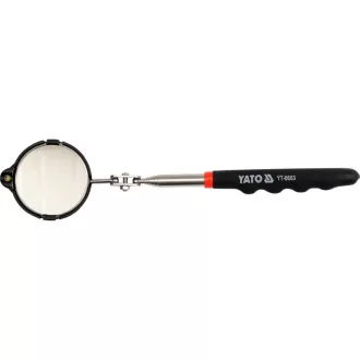 YATO Untersuchungsspiegel mit LED-Licht und Teleskopgriff