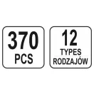 YATO Kunststoff-Patentsatz 370 Teile Mitsubishi